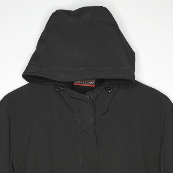 Misty Mountain Technical Outerwear Hooded Fall Jacket Black Plus Size Outdoors - Picture 6 of 14